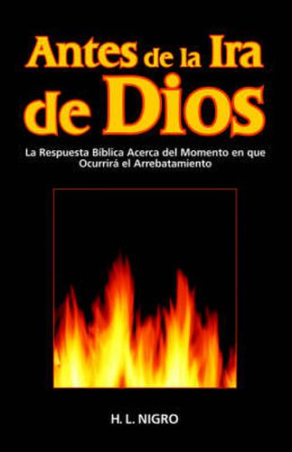 Cover image for Antes de La IRA de Dios