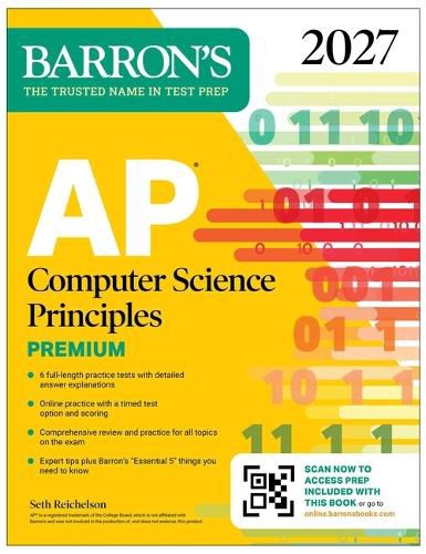 AP Computer Science Principles Premium, 2027: 6 Practice Tests ...