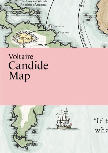 Voltaire, Candide Map