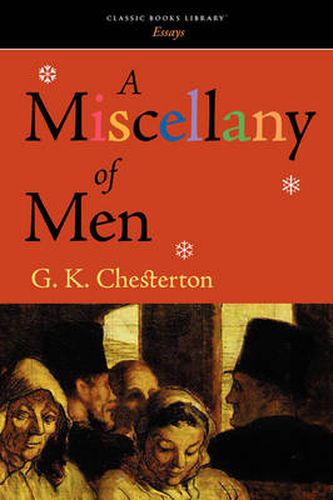 Cover image for A Miscellany of Men