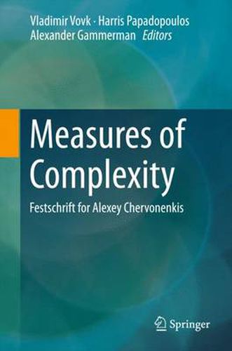 Cover image for Measures of Complexity: Festschrift for Alexey Chervonenkis