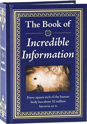 Cover image for The Book of Incredible Information