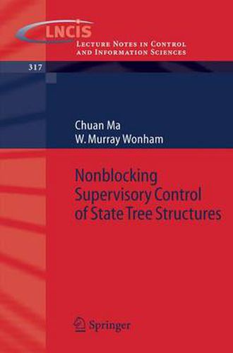 Cover image for Nonblocking Supervisory Control of State Tree Structures