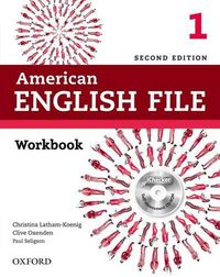 Cover image for American English File: Level 1: Workbook with iChecker