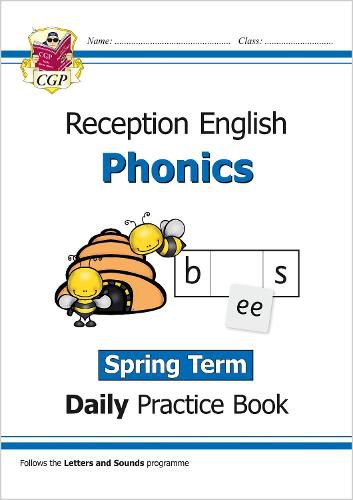 Cover image for Reception Phonics Daily Practice Book: Spring Term