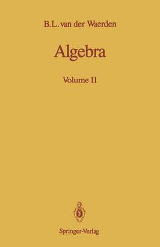 Cover image for Algebra: Volume II