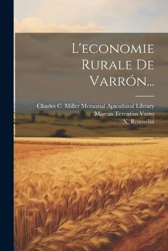 Cover image for L'economie Rurale De Varron...