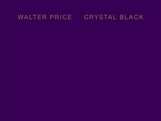 Cover image for Walter Price - Crystal Black