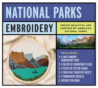 Cover image for National Parks Embroidery kit