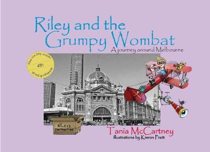 Cover image for Riley & the Grumpy Wombat