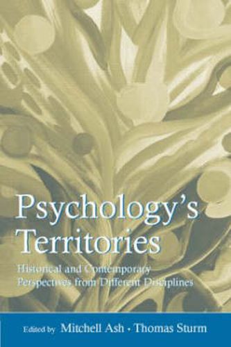 Cover image for Psychology's Territories: Historical and Contemporary Perspectives From Different Disciplines