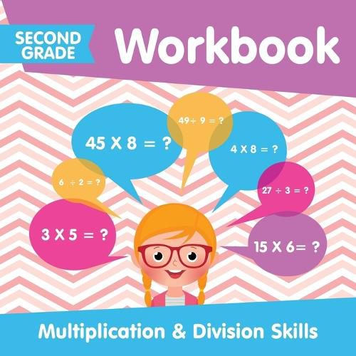 Cover image for Second Grade Workbook: Multiplication & Division Skills