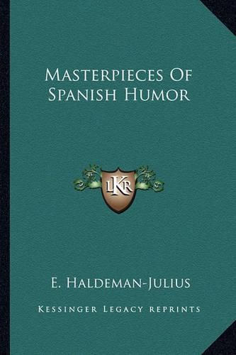 Cover image for Masterpieces of Spanish Humor