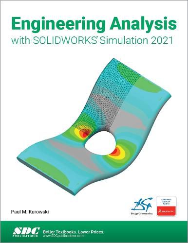 Cover image for Engineering Analysis with SOLIDWORKS Simulation 2021