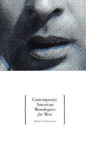 Cover image for Contemporary American Monologues for Men