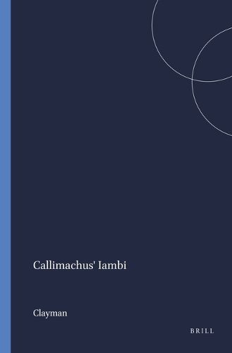 Cover image for Callimachus' Iambi