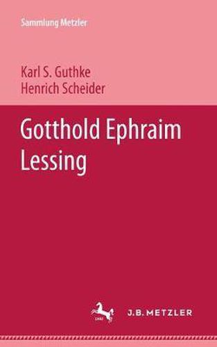 Cover image for Gotthold Ephraim Lessing