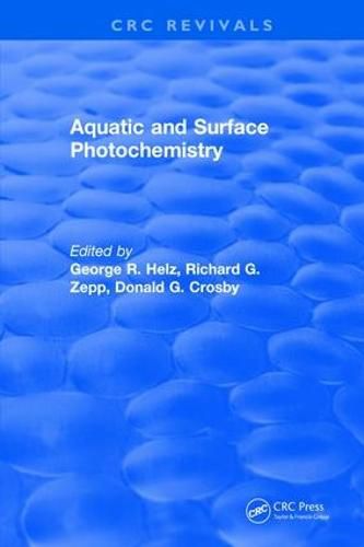 Cover image for Aquatic and Surface Photochemistry