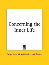 Cover image for Concerning the Inner Life (1926)