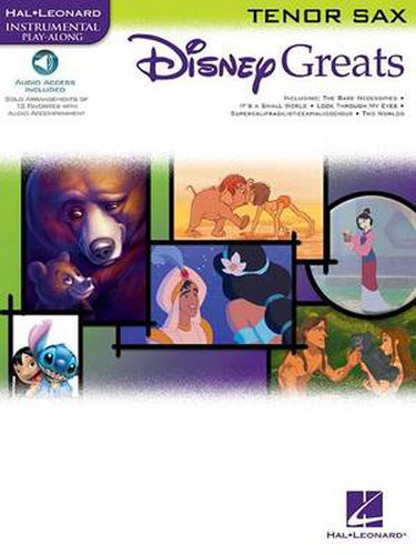 Cover image for Disney Greats: Instrumental Play-Along