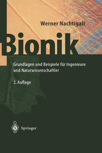 Cover image for Bionik: Grundlagen und Beispiele fur Ingenieure und Naturwissenschaftler