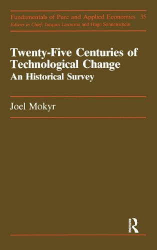 Cover image for Twenty-Five Centuries Of Techn