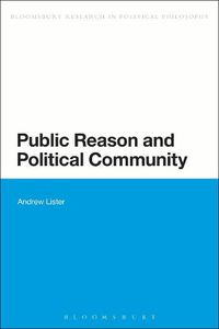 Cover image for Public Reason and Political Community