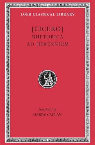 Cover image for Rhetorica ad Herennium