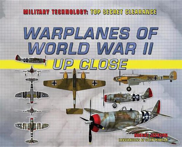 Cover image for Warplanes of World War II Up Close