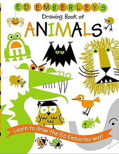 Cover image for Ed Emberley's Drawing Book of Animals