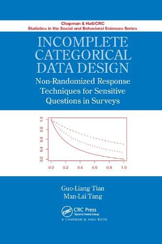 Cover image for Incomplete Categorical Data Design: Non-Randomized Response Techniques for Sensitive Questions in Surveys