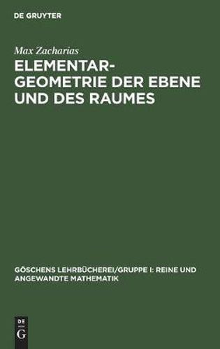 Cover image for Elementargeometrie Der Ebene Und Des Raumes