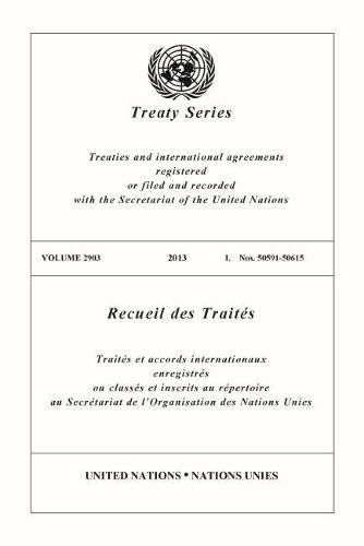 Treaty Series 2903 (English/French Edition)