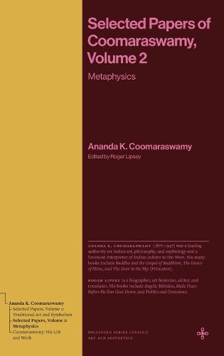 Cover image for Selected Papers of Coomaraswamy, Volume 2