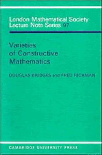 Cover image for Varieties of Constructive Mathematics