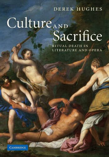 Cover image for Culture and Sacrifice: Ritual Death in Literature and Opera