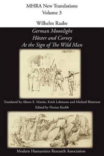 Cover image for Wilhelm Raabe: 'German Moonlight', 'Hoxter and Corvey', 'At the Sign of The Wild Man