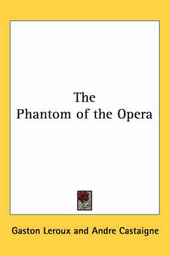 Cover image for The Phantom of the Opera