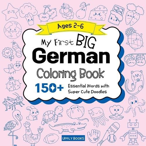 Cover image for My Big German Coloring Book for Kids