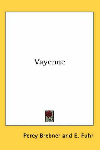 Cover image for Vayenne