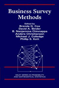 Cover image for Survey Methods for Businesses, Farms and Institutions
