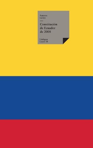 Cover image for Constitucion de Ecuador de 1998