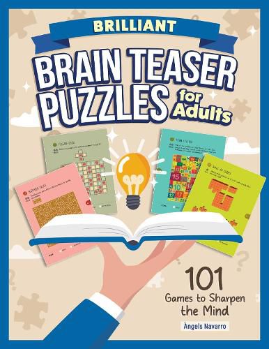 Cover image for Brilliant Brain Teaser Puzzles for Adults