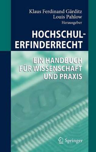 Cover image for Hochschulerfinderrecht