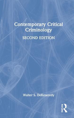 Cover image for Contemporary Critical Criminology