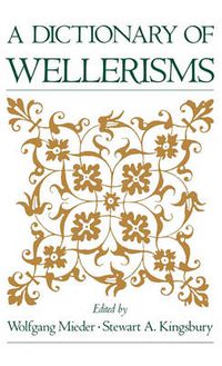 Cover image for A Dictionary of Wellerisms