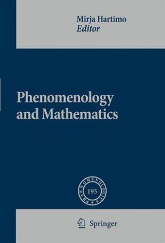 Cover image for Phenomenology and Mathematics