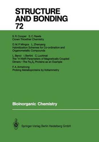 Bioinorganic Chemistry