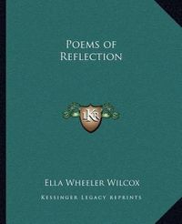 Cover image for Poems of Reflection