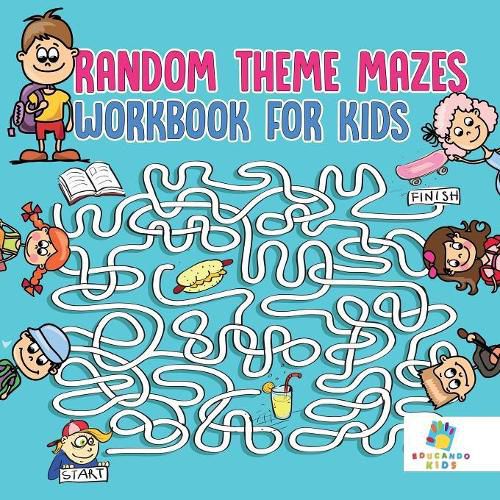 Random Theme Mazes Workbook for Kids